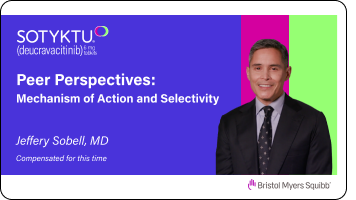 Watch Peer Perspectives Videos: Mechanism of Action and Selectivity, Dr. Jeffrey Sobell, DO