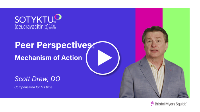 Watch Peer Perspectives Videos: Mechanism of Action, Dr. Scott Drew, DO